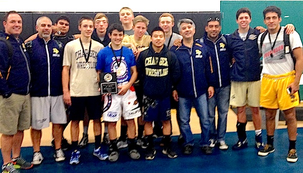 The Dos Pueblos wrestling team took second place at the Pete Duca Invitational